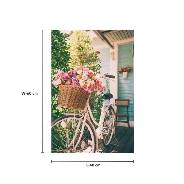 SS22 Diana BicycleTempered Glass Art