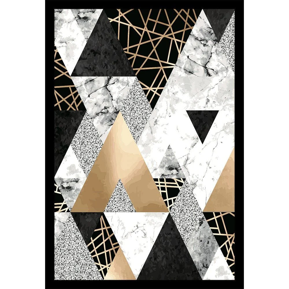 SS22 Lorena Multiple Triangles Art Frame