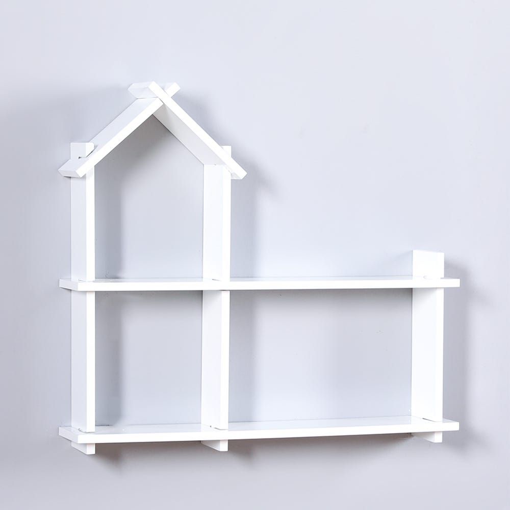 KD Hut Wall Shelf_White