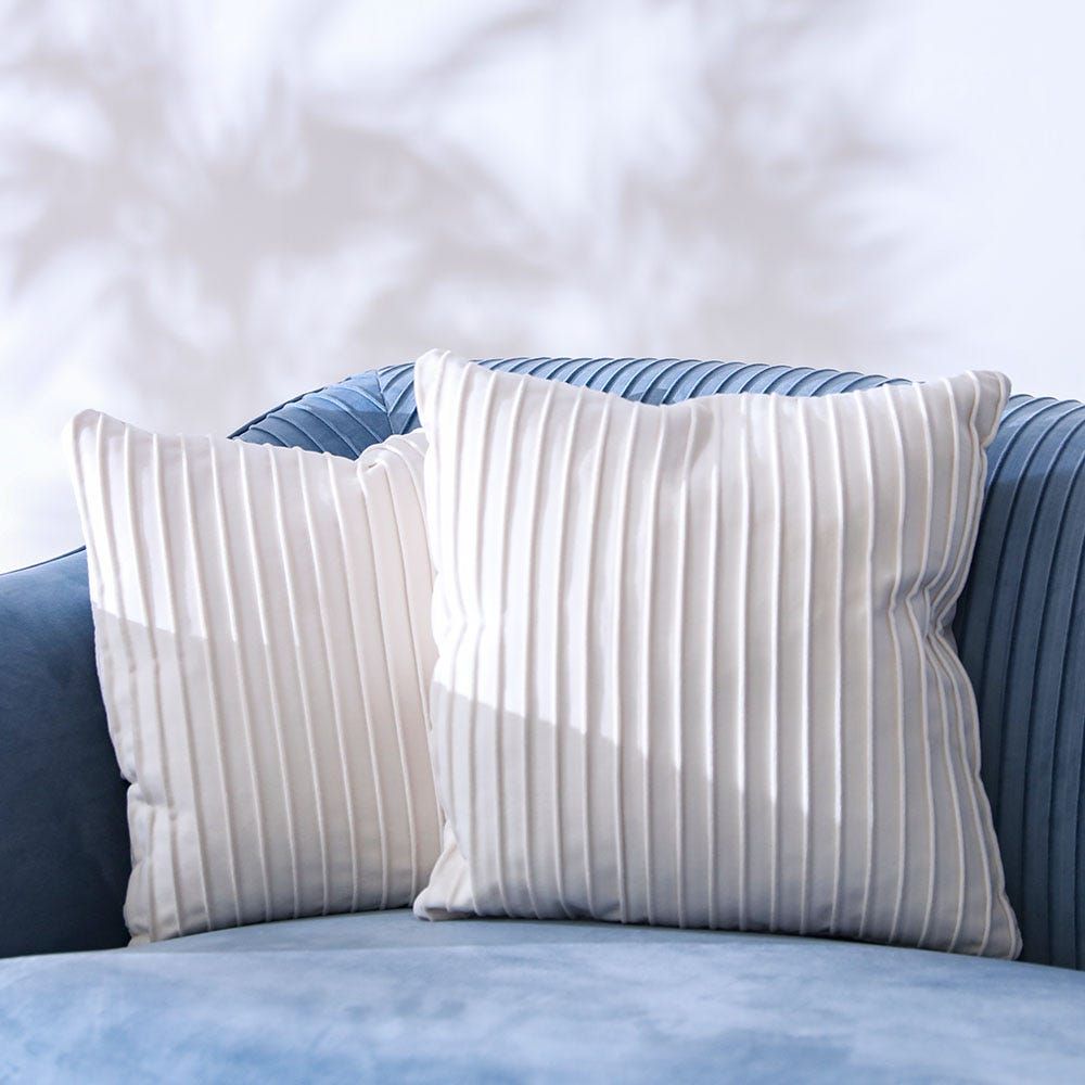3 Seater Agnes Fabric Sofa_Sky Blue or White