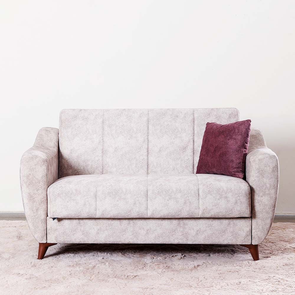 King 2 Seater Fabric Sofa