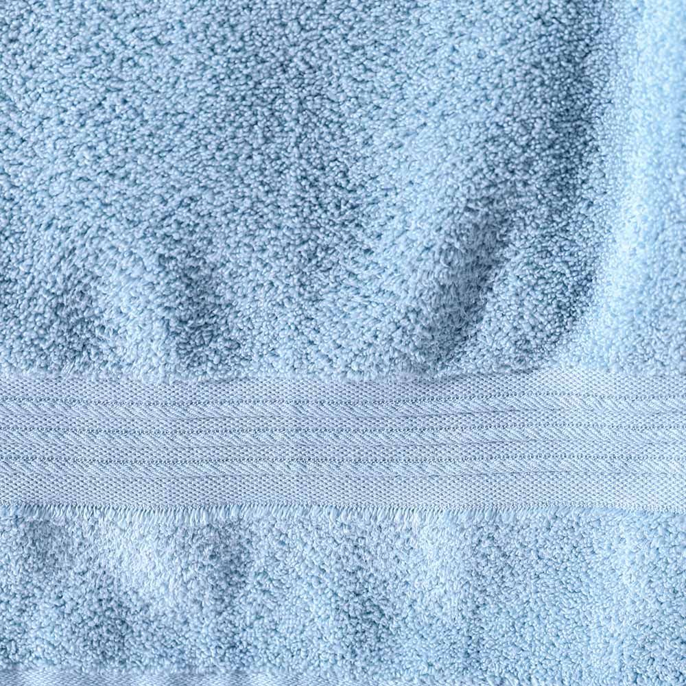 Flossy Bath Towel _ 76X142Cm Aqua