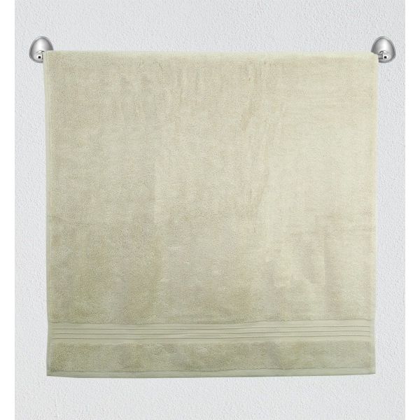 Flossy Bath Sheet _ 84X165Cm Light Taupe