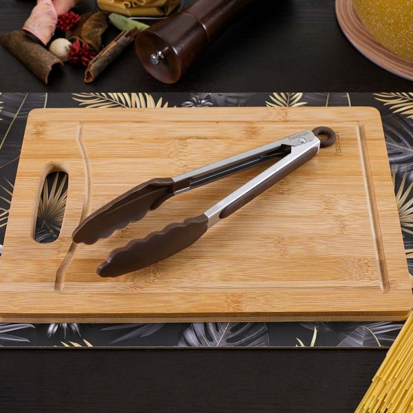 MY GADGET TONGS 30 CM CHOCO BROWN