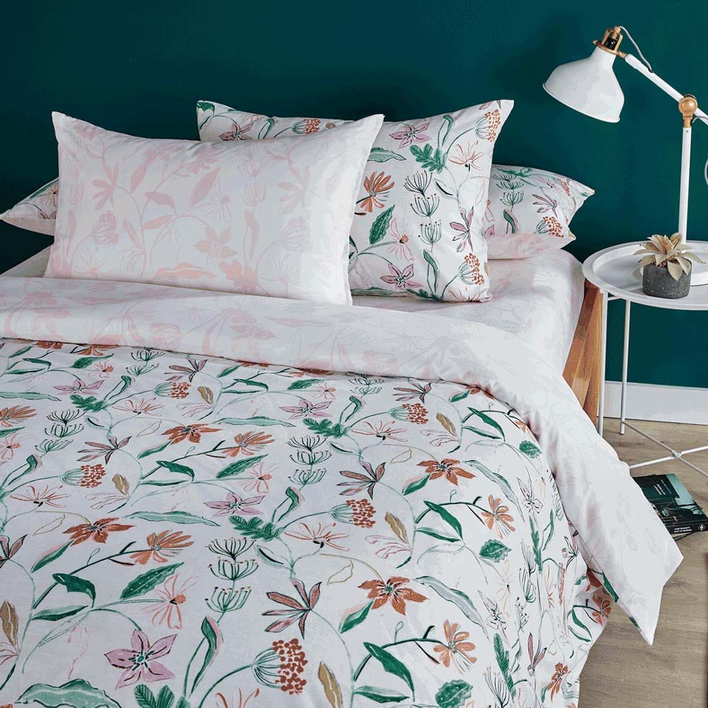 Bailey King Comforter Coral