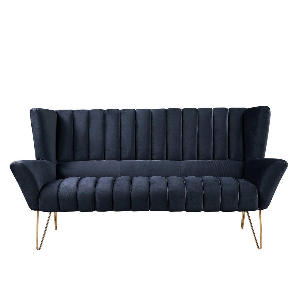 Clarence Comfortable 3 Seater Fabric Sofa