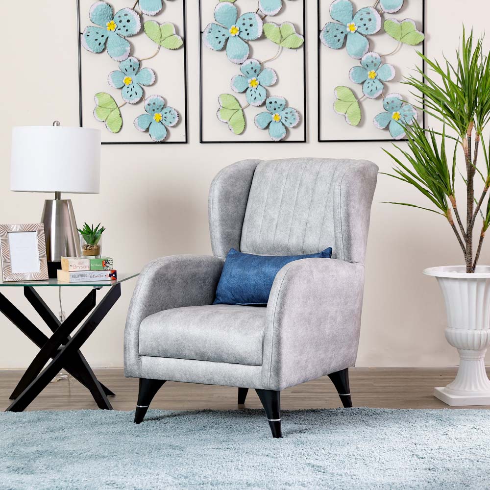 Veronica 1 Seater Fabric Sofa