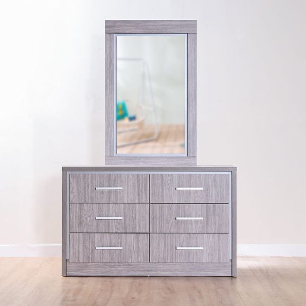 Torino 180x200 King Bed Set plus Dresser w or Mirror