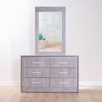 Torino 180x200 King Bed Set plus Dresser w or Mirror