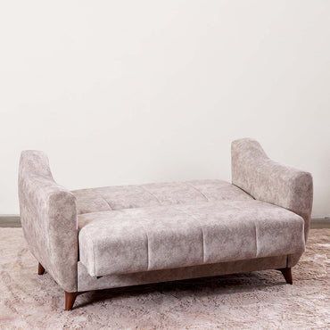 King 2 Seater Fabric Sofa