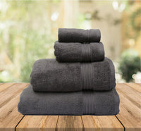 Flossy Bath Sheet _ 84X165Cm Dark Grey