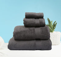 Flossy Bath Sheet _ 84X165Cm Dark Grey