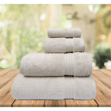Flossy Bath Sheet _ 84X165Cm Light Taupe