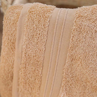Flossy Hand Towel _ 41X76Cm Light Taupe