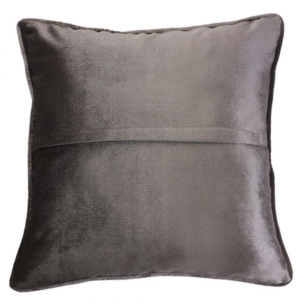 Ss21 Fantasy Embroidered Filled Cushion 45 x 45Cms _Grey Hol_433