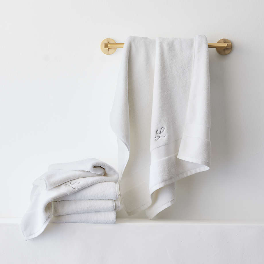 Set Of 6 Eco Towel Off White