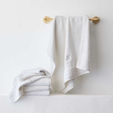 Set Of 6 Eco Towel Off White